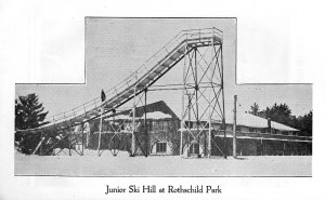 Copy of Junior Ski Jump at Rothschild Park 1931 pic